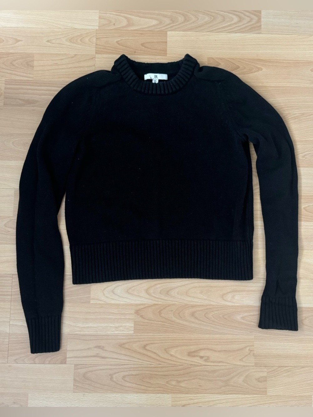 Banana Republic Black Crewneck Sweater